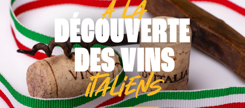 dégustation des vins italien